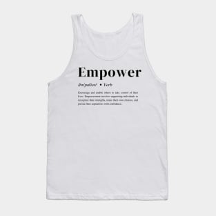 Motivational Word - Daily Affirmations and Inspiration Quote, Affirmation Quote Tank Top